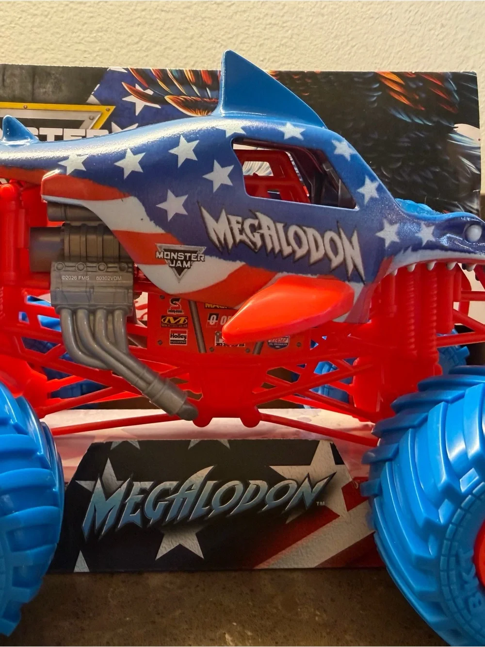 Stars and Stripes Monster Jam Monster Trucks